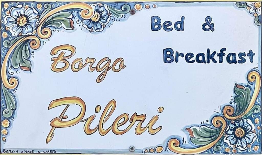 B&B Borgo Pileri Mazzarino Exteriör bild